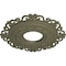 Ekena Millwork Orrington Ceiling Medallion (Fits Canopies up to 6 1/4"), 22"OD x 6 1/4"ID x 1 3/4"P, Spartan Stone CM22ORSSF - alternate 3